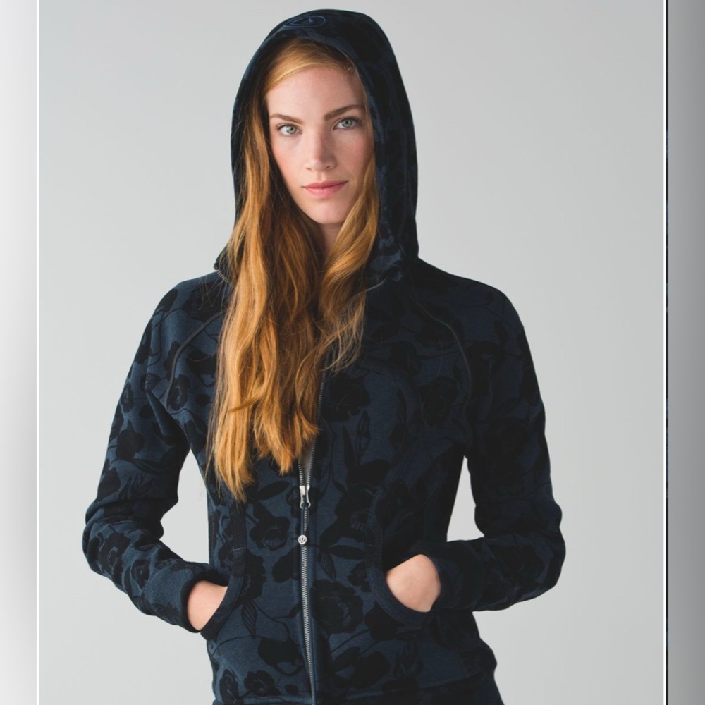 Lululemon Scuba Floral Hoodie Sz 4 NEW - Picture 1 of 7
